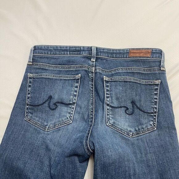 Adriana Goldschmied The Prima Mid Rise Cigarette Denim Jeans Size 27 R - Picture 11 of 11